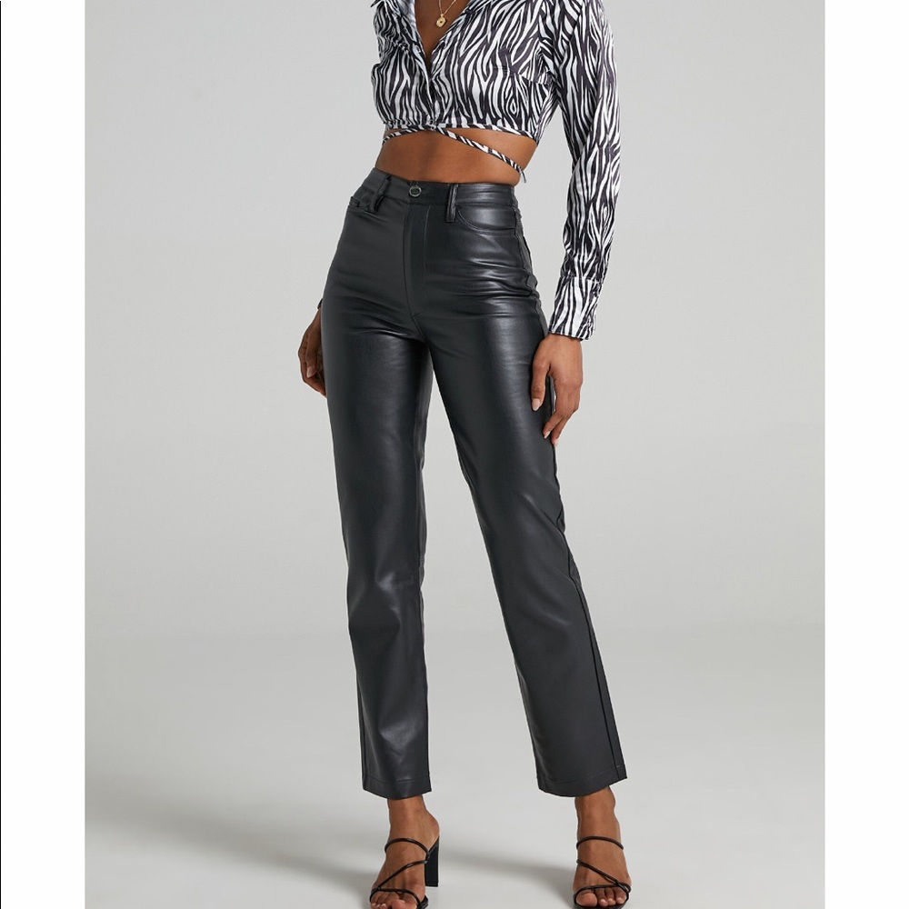 showpo leather pants